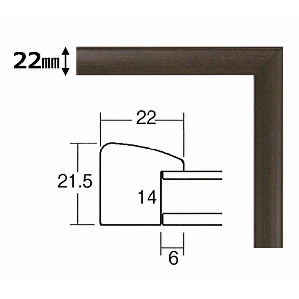 てぬぐい額 木製てぬぐい額 縦長額 前面アクリル仕様 壁掛けひも 黒 茶 てぬぐい額 0 340mm コクタン色の通販はau Pay マーケット フジックス