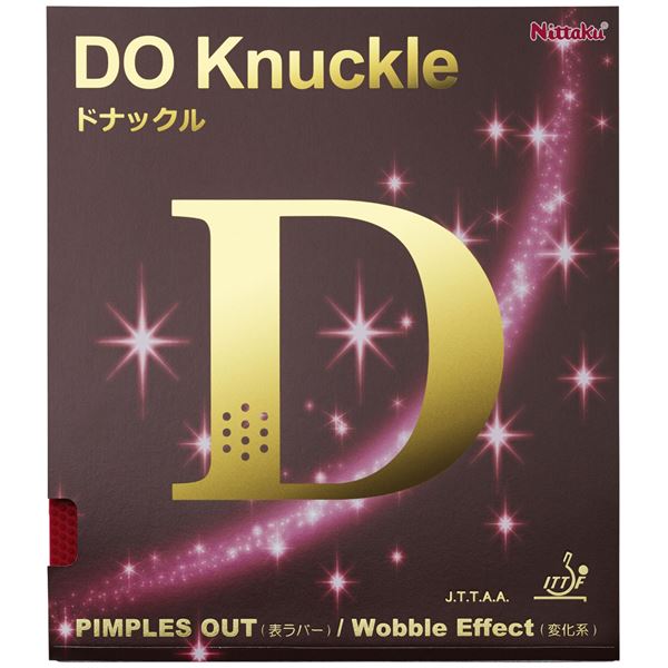 ニッタク（Nittaku）表ソフトラバー DO Knuckle（ドナックル）NR8572 レッド GUの通販は 6,073円