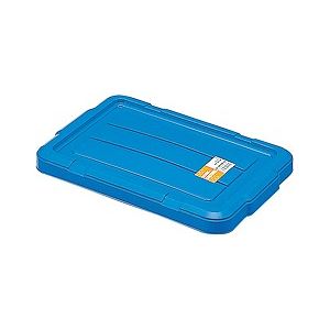 〔30セット〕 ホームコンテナー/コンテナボックス 〔フタのみ単品 HC-07〕 ブルー 材質：PP 〔汎用 道具箱 DIY用品 工具箱〕 【北海道・沖縄・離島配送不可】