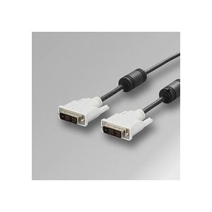 (まとめ) バッファロー ディスプレイケーブル シングルリンク対応 DVI-D24pinオス 2.0m BSDCDS20 1本 〔×2セット〕 【北海道・沖縄・離島配送不可】