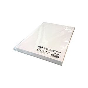 （まとめ） TANOSEE カラーレーザー・IJ用名刺用紙 10面 白 1冊（100シート） 〔×5セット〕の通販は 14,345円