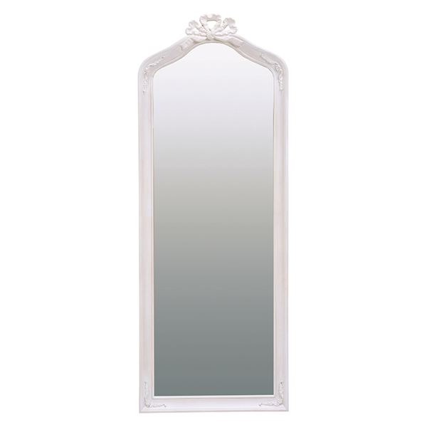 アンティーク風スタンドミラー/姿見 〔幅65cm×高さ170cm〕 木製