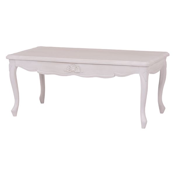 アンティーク風センターテーブル/ローテーブル 〔長方形/幅100cm〕 木製 『ハンプトンシリーズ』 姫系の通販は 27,142円