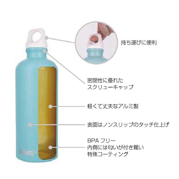 Sigg アルミ製ボトル トラベラー ルシッド ミッドナイト 0 6l の通販はau Pay マーケット フジックス