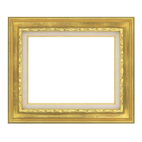 大額 油額 F12 ゴールド アクリル 〔70.6×82.4×7.5cm〕 【北海道・沖縄・離島配送不可】