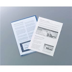 （まとめ） G-Aim クリヤーホルダー（クリアホルダー） ハイクリスタル A4 イエロー YG-110-02 1パック（10枚） 〔×10セット〕 【北海道・沖縄・離島配送不可】_1