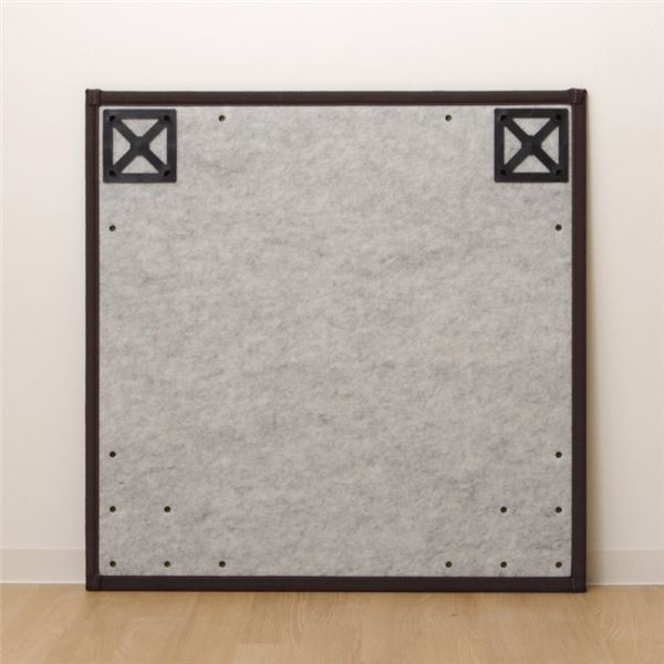 置き畳 半畳 国産 い草ラグ 『あぐら』 ブラウン 約82×82cm 12枚組 【北海道・沖縄・離島配送不可】_5