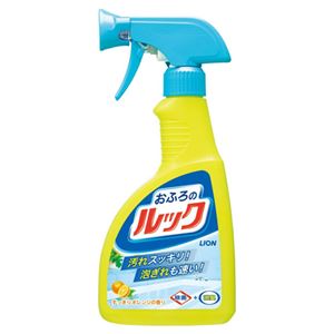 (まとめ) ライオン おふろのルック スプレー 本体 400ml 1本 〔×15セット〕 【北海道・沖縄・離島配送不可】