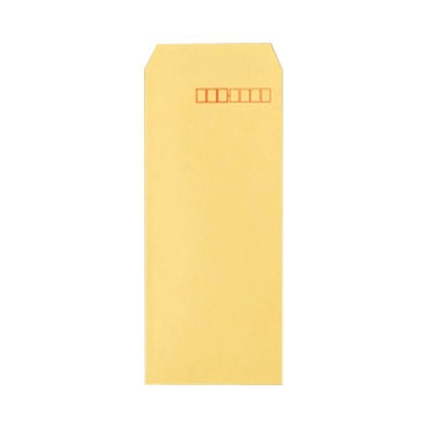 （まとめ） TANOSEE R40クラフト封筒 長4 70g／m2 〒枠あり 業務用パック 1箱（1000枚） 〔×4セット〕 【北海道・沖縄・離島配送不可】