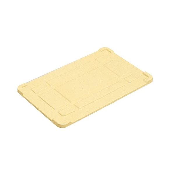 〔20個セット〕 パンコンテナー/食品用コンテナー 〔フタのみ単品 #10・#20・#30用蓋〕 アイボリー 清掃簡単 【北海道・沖縄・離島配送不可】