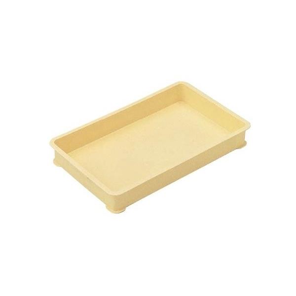 〔10個セット〕 パンコンテナー/食品用コンテナー 〔L-22〕 アイボリー 清掃簡単 【北海道・沖縄・離島配送不可】