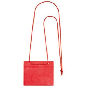 (業務用3セット) ジョインテックス イベント名札(カードホルダー/吊り下げ名札) 500枚/赤 B361J-R-500 【北海道・沖縄・離島配送不可】の通販は