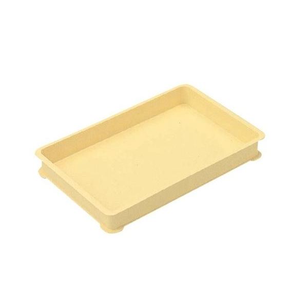 〔10個セット〕 パンコンテナー/食品用コンテナー 〔L-17〕 アイボリー 清掃簡単 【北海道・沖縄・離島配送不可】