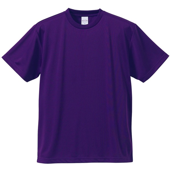 UVカット・吸汗速乾・5枚セット・4.1オンスさらさらドライ Tシャツパープル XXXXL 【北海道・沖縄・離島配送不可】の通販は 5,759円