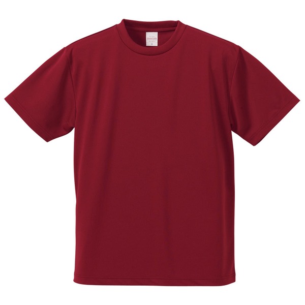 UVカット・吸汗速乾・5枚セット・4.1オンスさらさらドライ Tシャツ バーガンディー XLの通販は