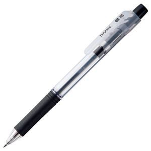 (まとめ) TANOSEE ノック式油性ボールペン ロング芯タイプ 0.7mm 黒 1本 〔×60セット〕の通販は