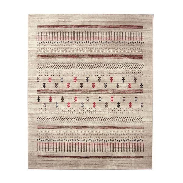 トルコ製 ウィルトン織りり カーペット 『マリア RUG』 ベージュ 約160×230cm 【北海道・沖縄・離島配送不可】