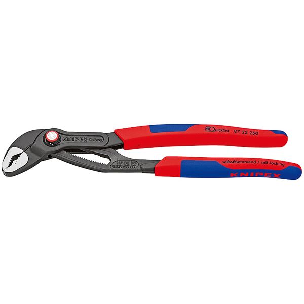 KNIPEX（クニペックス）8722-250 コブラ クイックセット（SB） 【北海道・沖縄・離島配送不可】