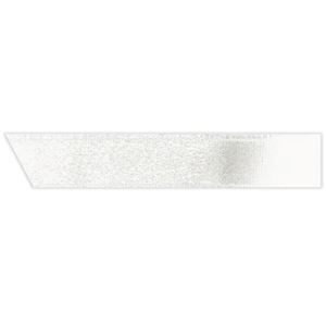 (まとめ) ヘッズ 片面サテンリボン 幅10mm×30m ホワイト 1050R 1巻 〔×15セット〕 【北海道・沖縄・離島配送不可】