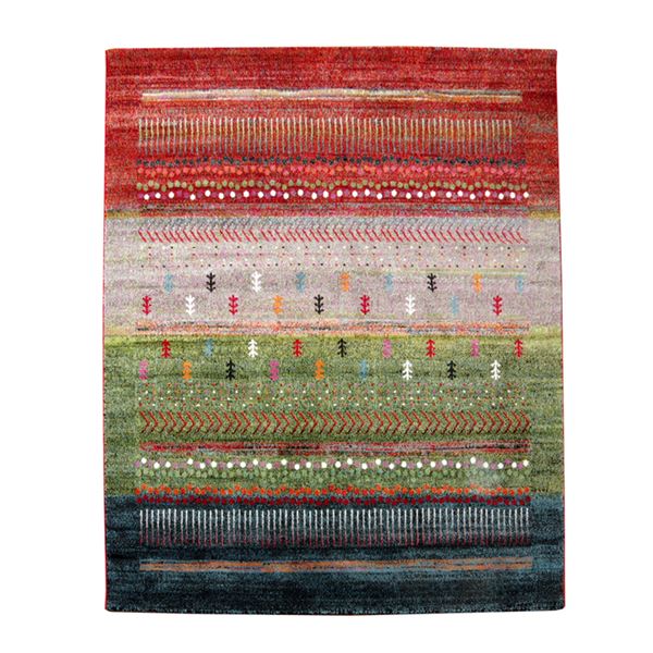 トルコ製 ウィルトン織りり カーペット 『マリア RUG』 グリーン 約160×230cm 【北海道・沖縄・離島配送不可】