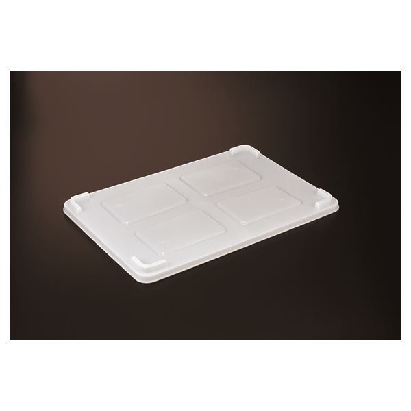 〔20個セット〕 抗菌 食品用コンテナー/パンコンテナー 〔フタのみ単品 小型/#130/#150兼用蓋〕 ナチュラル 【北海道・沖縄・離島配送不可】