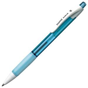 （まとめ） TANOSEE ノック式油性ボールペン（なめらかインク） 0.7mm 黒 （軸色 アクアブルー） 1本 〔×60セット〕の通販は