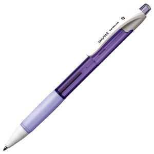 (まとめ) TANOSEE ノック式油性ボールペン(なめらかインク) 0.7mm 黒 (軸色 ラベンダー) 1本 〔×60セット〕の通販は