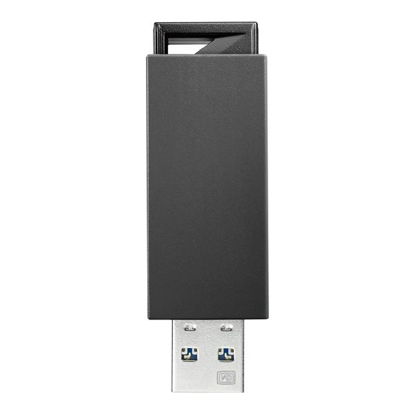 アイ・オー・データ機器 USB3.0/2.0対応 ノック式USBメモリー 32GB ブラック U3-PSH32G/Kの通販は 5,557円
