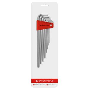 PB SWISS TOOLS 211H-8CN ホルダー付六角棒レンチセット ロング 【北海道・沖縄・離島配送不可】