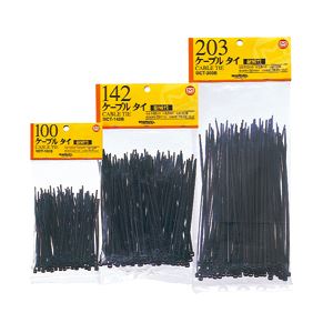 （まとめ）結束バンド ケーブルタイ（耐候性） 〔長さ365mm/ 50本入×2セット〕 マーベル MCT-368B 【北海道・沖縄・離島配送不可】
