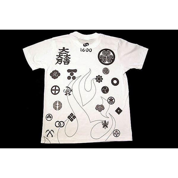 関ヶ原合戦 Tシャツ 楽 XLサイズ 白 【北海道・沖縄・離島配送不可】