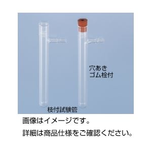 (まとめ)枝付試験管(穴あきゴム栓付)〔×10セット〕の通販は 9,474円