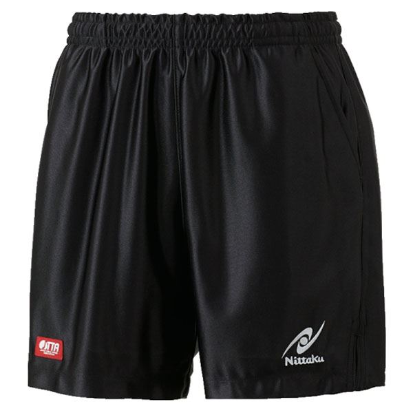 ニッタク（Nittaku）卓球パンツ RUMISTAR SHORTS（ルミスターショーツ）男女兼用 NW2503 ブラック 3S 【北海道・沖縄・離島配送不可】