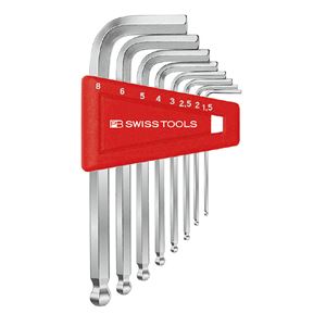 PB SWISS TOOLS 212H-8CN ボール付六角棒レンチセットの通販は