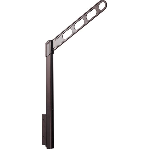 〔1組/2本入り〕 川口技研 ホスクリーン/物干し金物 〔腰壁用上下式スタンダードタイプ〕 ダークブロンズ EP-55-DB 【北海道・沖縄・離島配送不可】_1