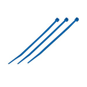 （まとめ）結束バンド ケーブルタイ（カラー） 〔長さ150mm/100本入×10セット〕 ブルー(青) マーベル MCT-150BE 【北海道・沖縄・離島配送不可】