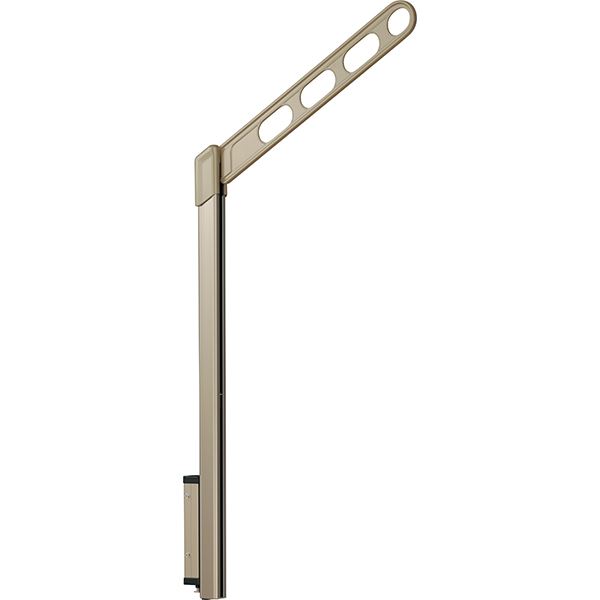 〔1組/2本入り〕 川口技研 ホスクリーン/物干し金物 〔腰壁用上下式・ロングポールタイプ〕 ライトブロンズ EPL-55-LB 【北海道・沖縄・離島配送不可】_1