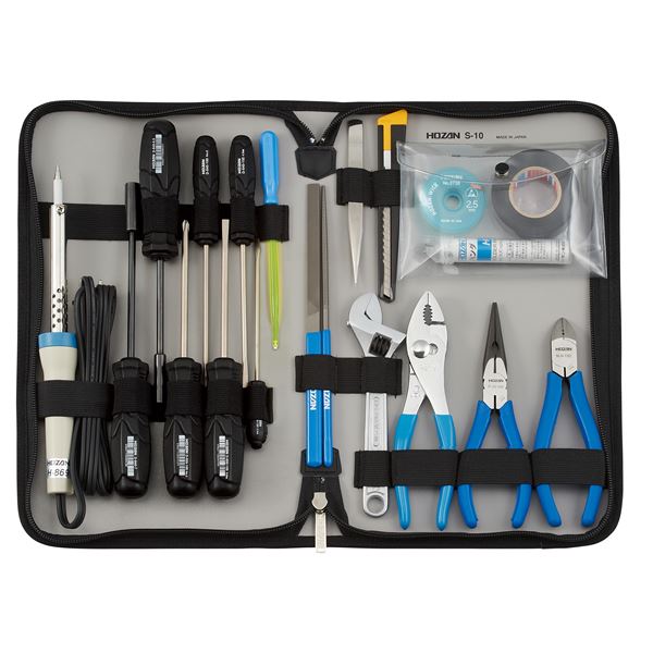 〔ホーザン〕工具セット S-10〔工具 20点セット〕の通販は