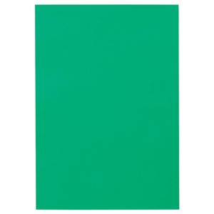 （まとめ） TANOSEE 色画用紙 四つ切 みどり 1パック（10枚） 〔×15セット〕 【北海道・沖縄・離島配送不可】