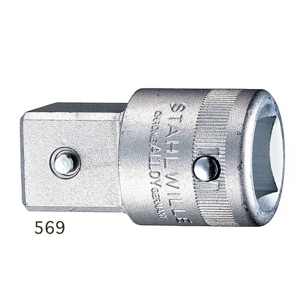 STAHLWILLE（スタビレー） 569 3／4"X1" アダプター （15030006） 【北海道・沖縄・離島配送不可】
