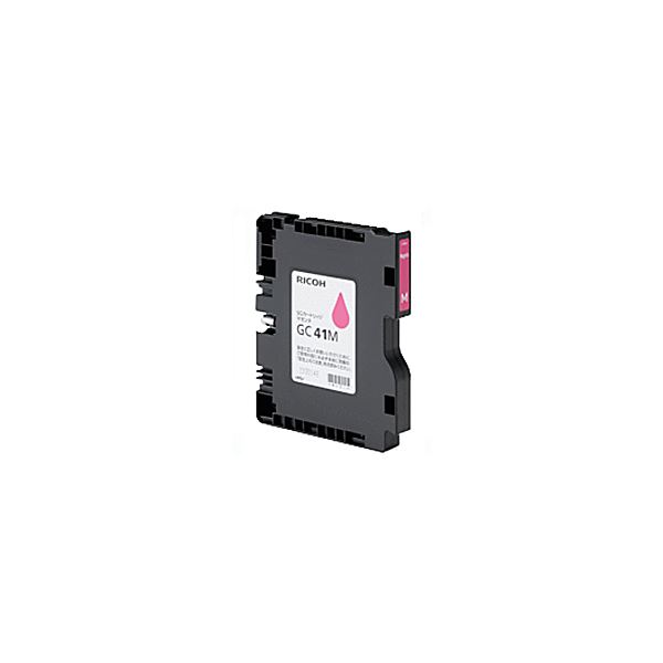 （まとめ） リコー SGカートリッジ GC41M マゼンタ Mサイズ 515809 1個 〔×2セット〕