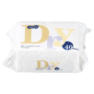 （まとめ） TANOSEE フローリングワイパーシート ドライタイプ 1パック（40枚） 〔×20セット〕の通販は 6,158円