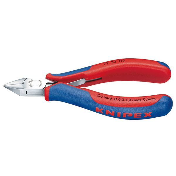 KNIPEX（クニペックス）7732-115 エレクトロニクスニッパー （SB） 【北海道・沖縄・離島配送不可】