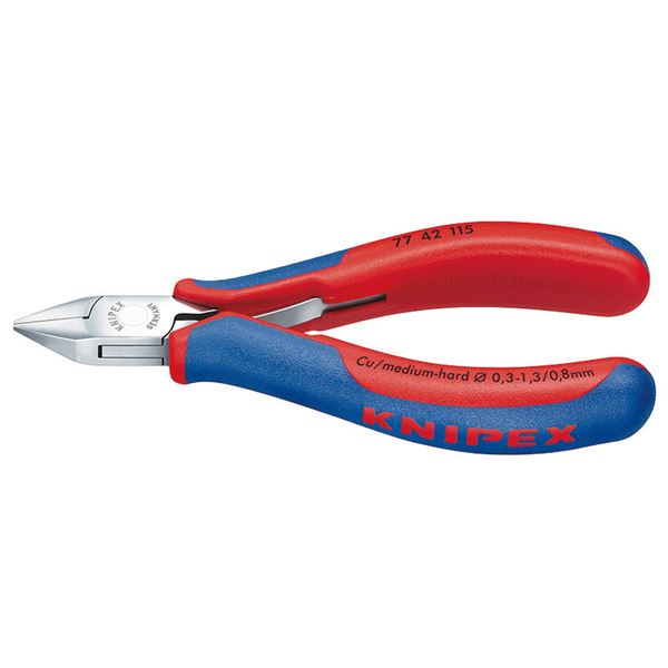 KNIPEX（クニペックス）7742-115 エレクトロニクスニッパー （SB） 【北海道・沖縄・離島配送不可】
