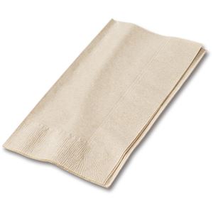 (まとめ) カラーナプキン 2PLY 8つ折 未晒し 2PU-28C 1パック(50枚) 〔×10セット〕 【北海道・沖縄・離島配送不可】_1