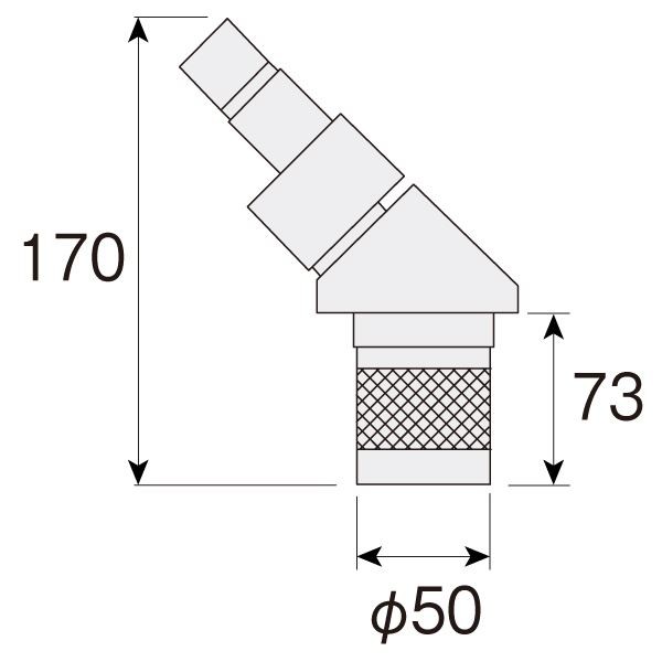 〔ホーザン〕標準鏡筒 L-501