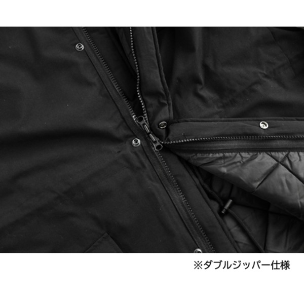 US製デュポン社高性能超軽量“ソロナ"中綿使用スウェーデン軍M90コールドウェザーパーカーレプリカ ブラック S 【北海道・沖縄・離島配送不可】