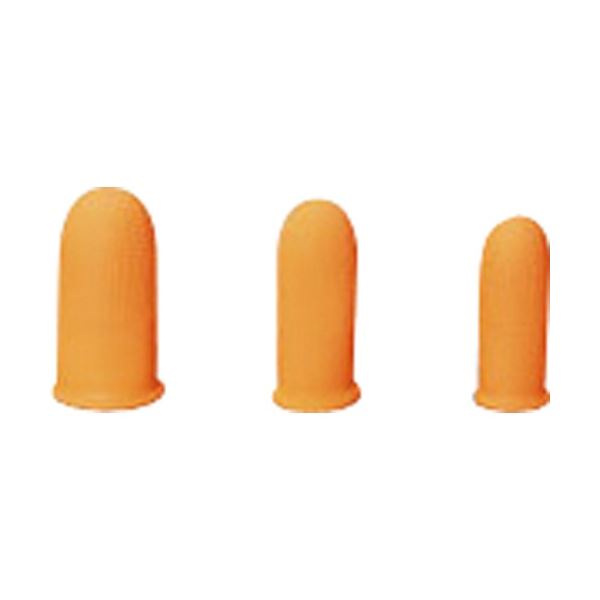 (まとめ) TRUSCO 指サック S オレンジ TYSO-S-10 1パック(10個) 〔×30セット〕 【北海道・沖縄・離島配送不可】