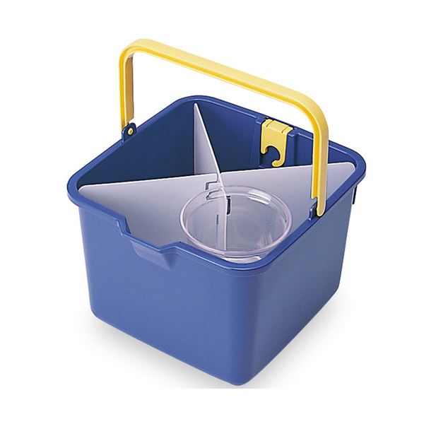 テラモト 仕切付きバケツ 青CE-447-000-0 1個の通販は 8,345円