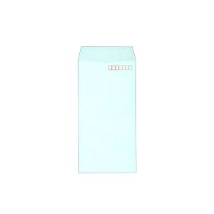 キングコーポレーションカラークラフト封筒 長3 70g／m2 〒枠あり ミズ 業務用パック 080122 1箱（1000枚） 【北海道・沖縄・離島配送不可】